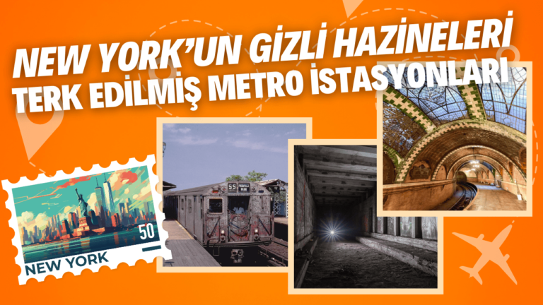 New York terk edilmiş metro istasyonları